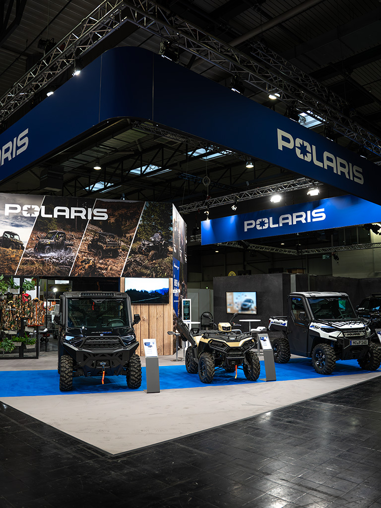 Polaris Messestand
